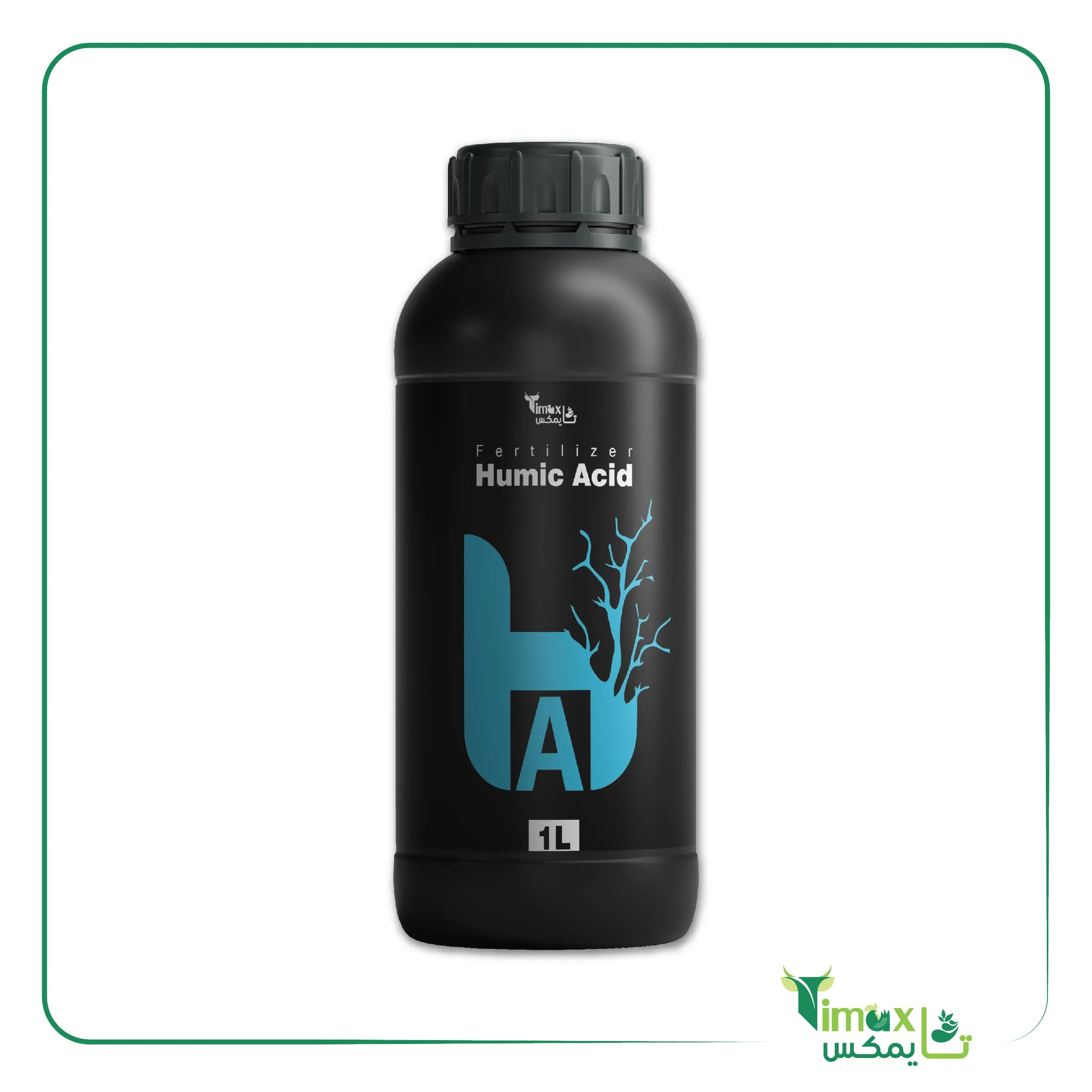 کود هیومیک اسید مایع یک لیتری گلیفای