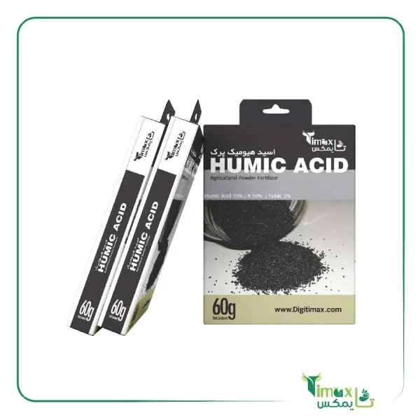 کود هیومیک اسید پودری گلیفای 60g - هیومیک اسید پودری