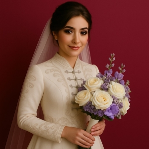 دسته گل عروس