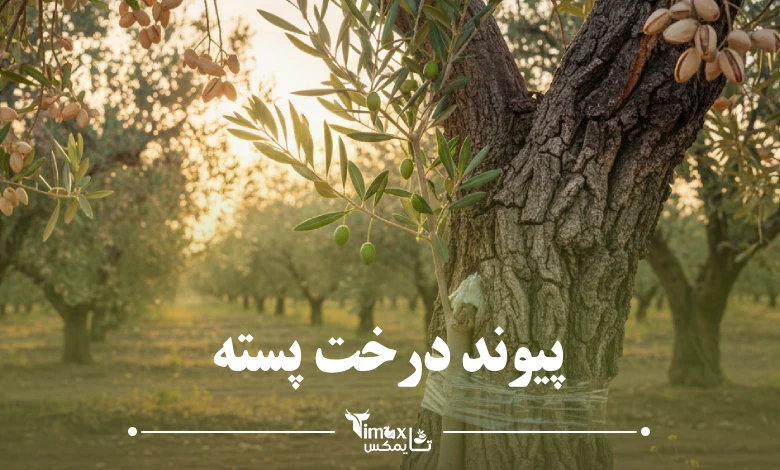 پیوند درخت پسته؛ اقدامات قبل و بعد از پیوند زدن