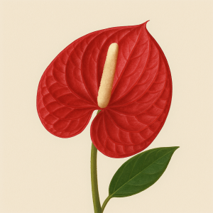 گل آنتوریوم